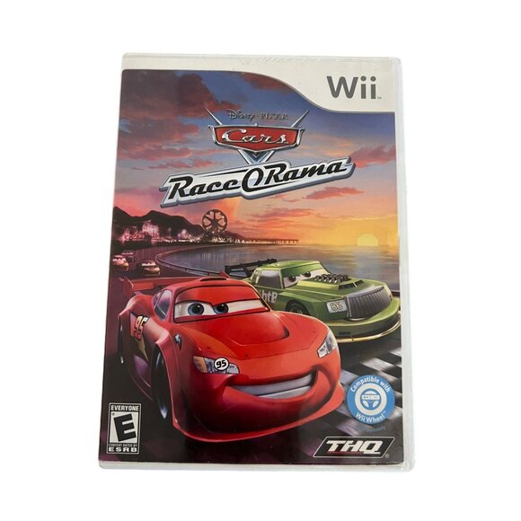 Disney Pixar Cars Race-O-Rama Nintendo Wii Video Game With Case - Picture 1 of 4